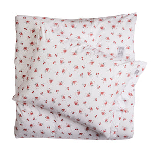 DUVET COVER CHERRY WHITE