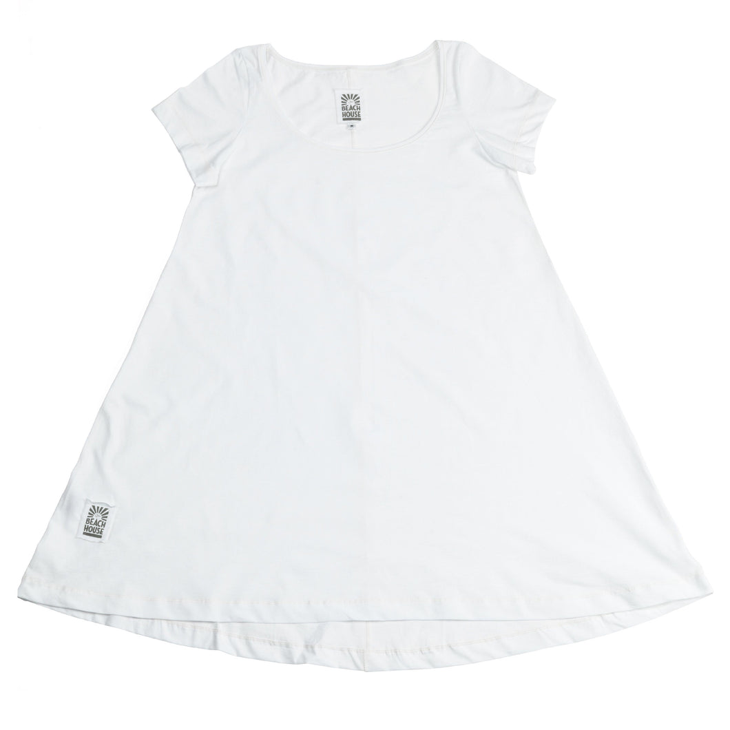 NIGHTGOWN BELL WHITE Beach House Company NIGHTGOWN BELL WHITE Beach House Company